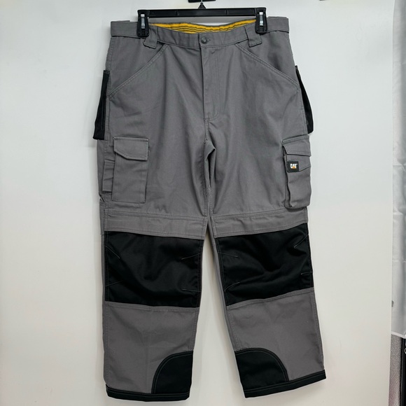 Caterpillar Men's Trademark Cargo Pant Grey Size W40 L 30 - Picture 1 of 13